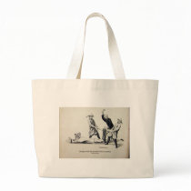 Bernanke-Bearded White Deadbeat Bag