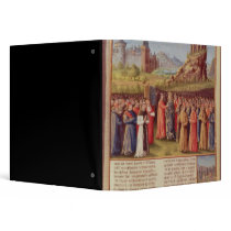 Bernard  of Clairvaux preaching Second Crusade Vinyl Binder