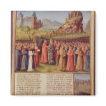 Bernard  of Clairvaux preaching Second Crusade Fridge Magnets