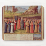 Bernard  of Clairvaux preaching Second Crusade Mousepad