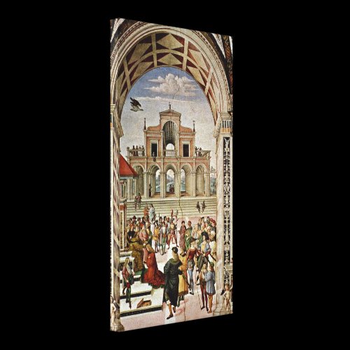 Bernardino di Betto - Coronation Piccolomini Stretched Canvas Prints