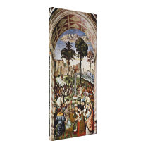 Bernardino di Betto - Eleanor of Portugal Gallery Wrap Canvas