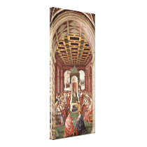 Bernardino di Betto - Enea Silvio Piccolomini Canvas Print