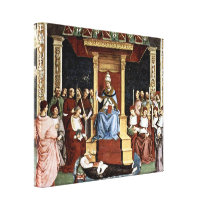 Bernardino di Betto - Fresco Canvas Print