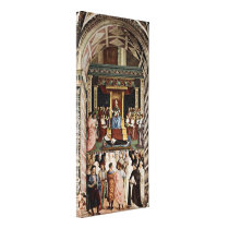 Bernardino di Betto - Fresco Gallery Wrapped Canvas