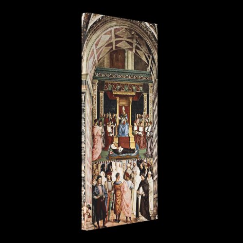 Bernardino di Betto - Fresco Gallery Wrapped Canvas