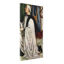 Bernardino di Betto - Kneeling Piccolomini Canvas Print