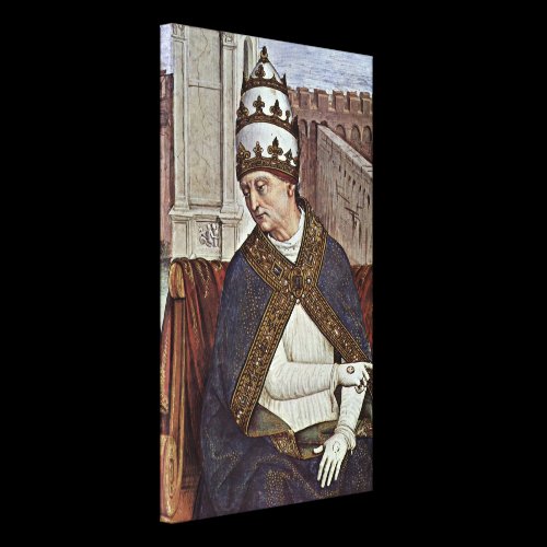 Bernardino di Betto - Pope Pius II Gallery Wrap Canvas