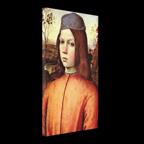 Bernardino di Betto - Portrait of a boy Stretched Canvas Prints
