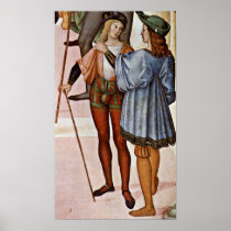 Bernardino di Betto - Two pages Posters