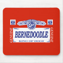 Bernedoodle mousepads