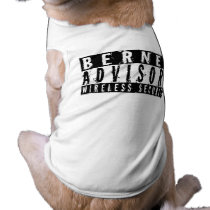 Berner Advisory Wireless Security Doggie T Shirt