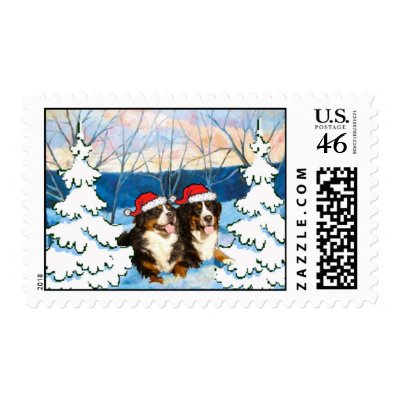 Berner Christmas Stamp by websherman