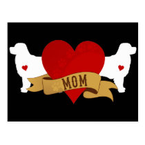 Berner Mom [Tattoo style] postcards