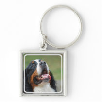Berner Sennenhund Dog Keychain