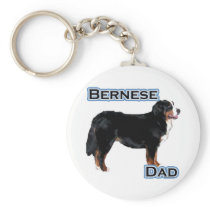 Bernese Dad 4 - Keychain