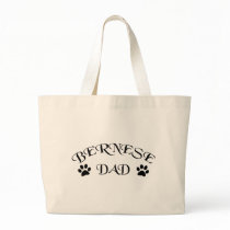 Bernese Dad (Fancy Text) Canvas Bag