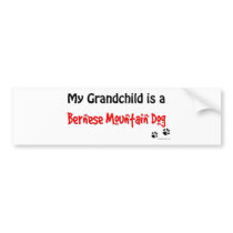 Bernese Grandchild Bumper Sticker