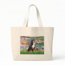Bernese - Lilies 2 Canvas Bags