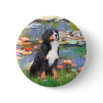 Bernese - Lilies 2 Buttons