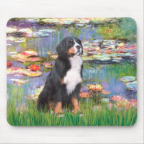 Bernese - Lilies 2 Mouse Mats