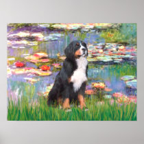 Bernese - Lilies 2 Print