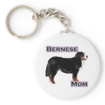 Bernese Mom 4 - Keychain