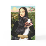 Bernese - Mona Lisa - Customized Greeting Card