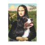 Bernese - Mona Lisa - Customized Postcard