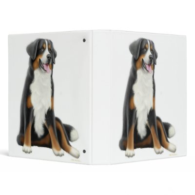 Bernese Mountain Dog Avery Binder by twopurringcats