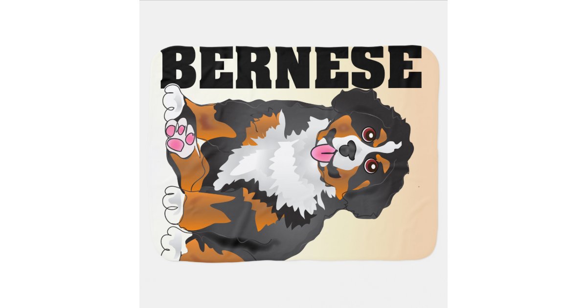 Bernese Mountain Dog Baby Blanket Zazzle