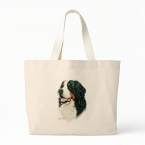 Bernese Mountain Dog Canvas Bags