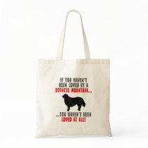Bernese Mountain Dog Canvas Bags