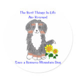 Bernese Mountain Dog Best Things In Life Sticker