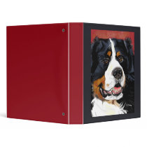 Bernese Mountain Dog binder