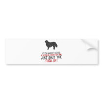 Bernese Mountain Dog Bumper Sticker