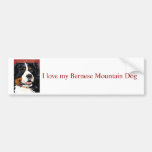 Bernese Mountain Dog bumper sticker