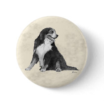 bernese mountain dog pin