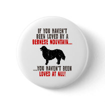 Bernese Mountain Dog Button