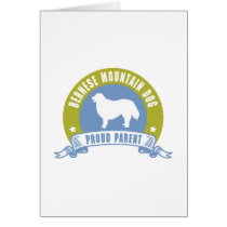 Bernese Mountain Dog Greeting Card