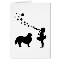 Bernese Mountain Dog Card