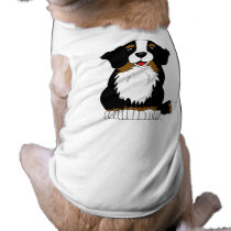 Bernese Mountain Dog Cartoon Pet T Shirt