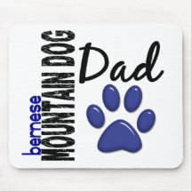 Bernese Mountain Dog Dad 2 Mousepads