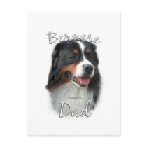 Bernese Mountain Dog Dad 2 Postcards