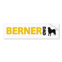 Bernese Mountain Dog Dad Bumper Stickers