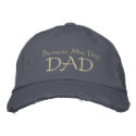 Bernese Mountain Dog Dad Gifts embroidered hat