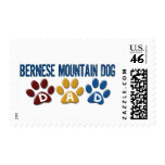 BERNESE MOUNTAIN DOG Dad PAW PRINT postage