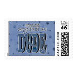 Bernese Mountain Dog DUDE Postage Stamp