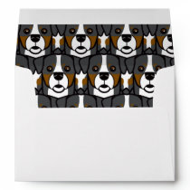 Bernese Mountain Dog Envelope