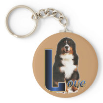 Bernese Mountain Dog Gifts Key Chain